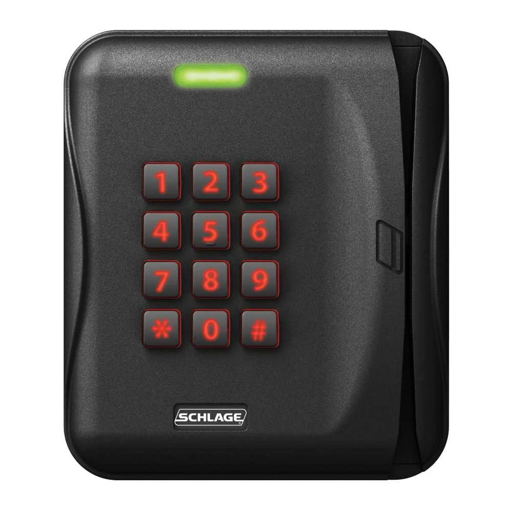 SCHLAGE MTMSK15-485- Multi-Technology Card Reader with Mag Stripe Reader and Keypad